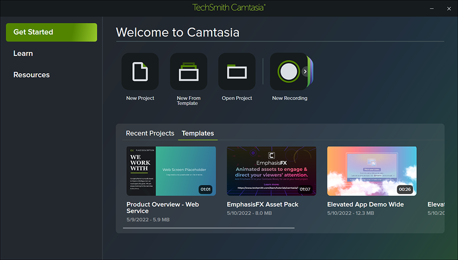 Camtasia Home