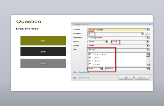 Setting variable value to true