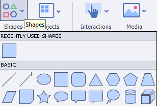 Click on Smart Shapes