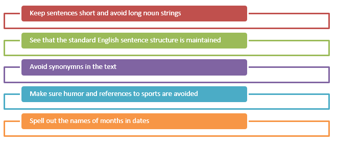 Creating Translation-friendly Text for Your Online Course