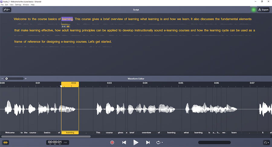 Audio Files Editor