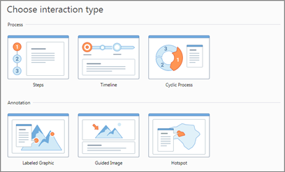 iSpring Visual 9 Sample Interactions