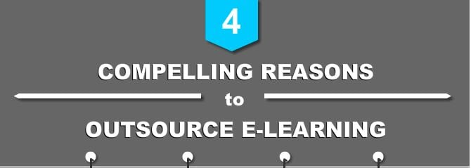 4 Compelling Reasons to Outsource E-learning [Infographic]