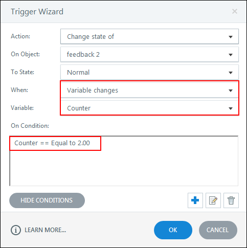 Third Triggers need a variable change