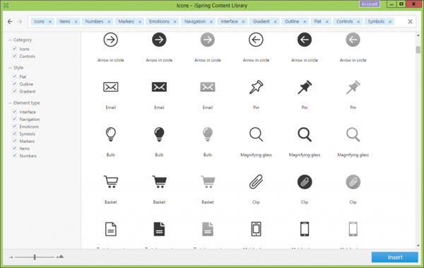 600 Ready made icons