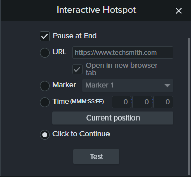 Interactive Hotspot Using Camtasia