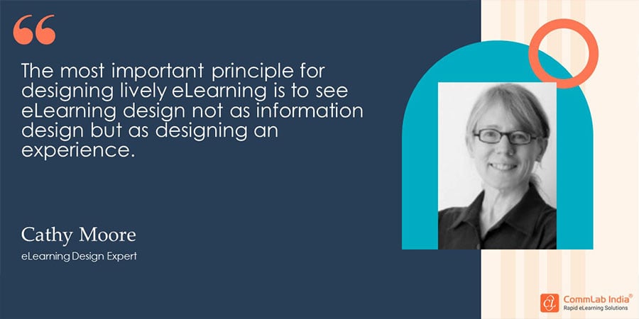 eLearning Design Quote by Cathy Moore