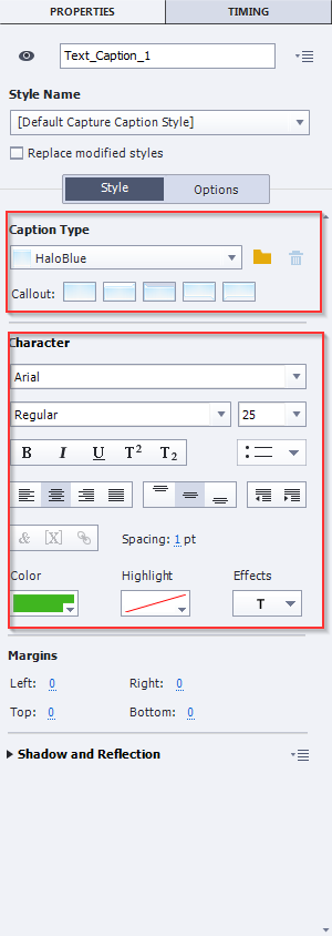 Change Caption Text in Adobe Captivate 9