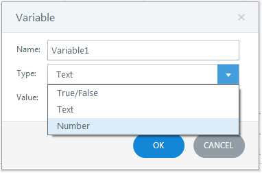 Create variables Step1