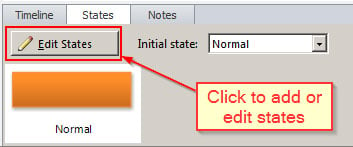 Edit states button