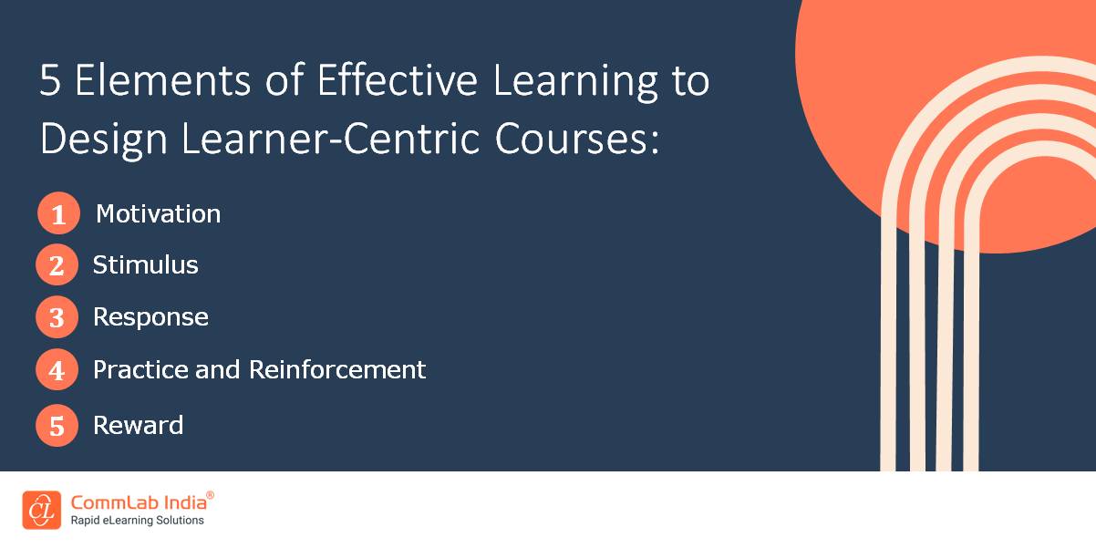 Elements of Effective Learning to Design Learner-Centric Courses
