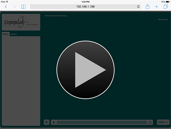 HTML5 output audio-video