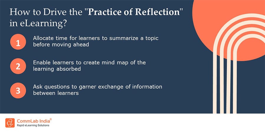 ILT to eLearning - Practice of Reflection in eLearning