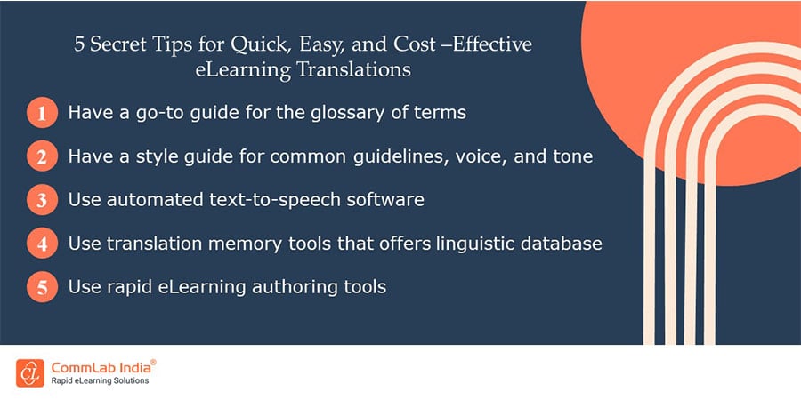 Secret Tips for Quick and Easy eLearning Translations