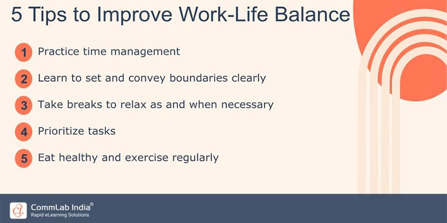 5 Tips to Improve Work-life Balance