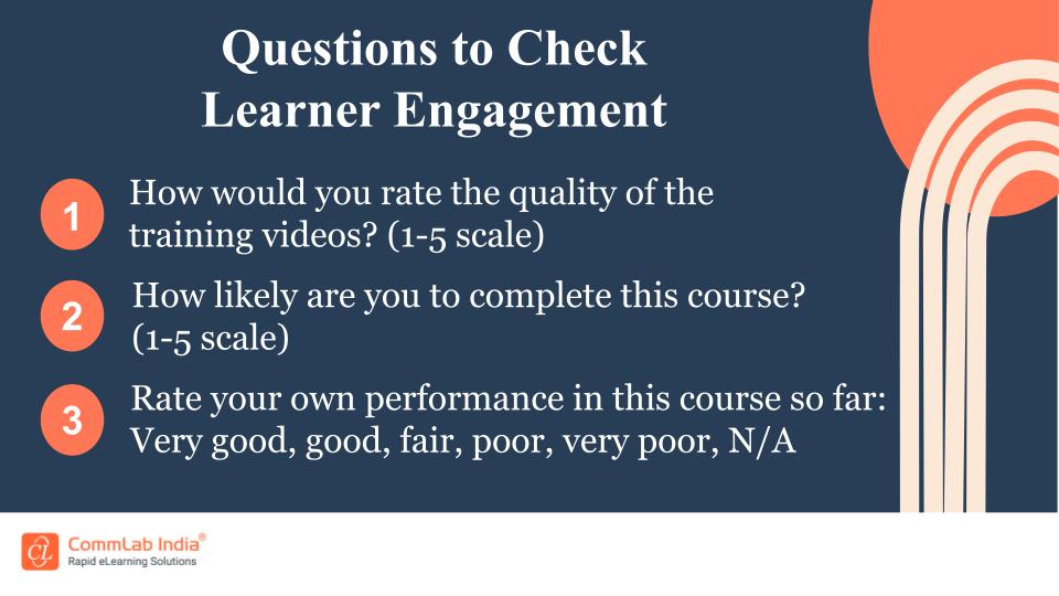 Questions to Check Learner Engagement