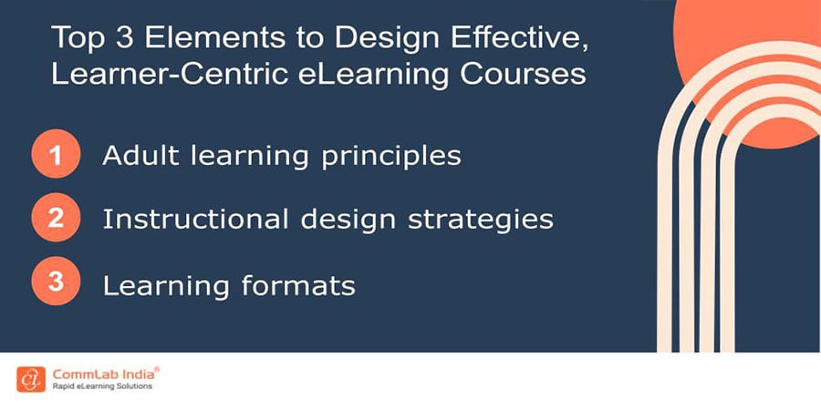 Top 3 Elements of Effective Learning to Design a Learner-Centric eLearning Course