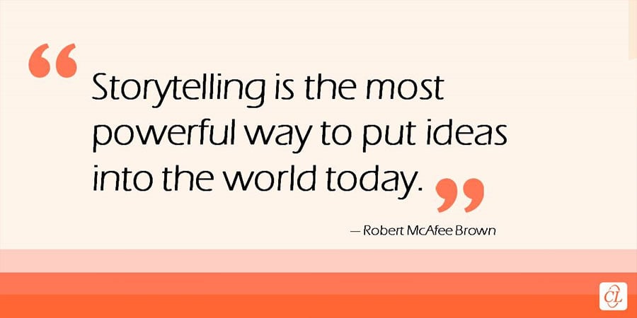 Storytelling Quote by Robert McAfee Brown