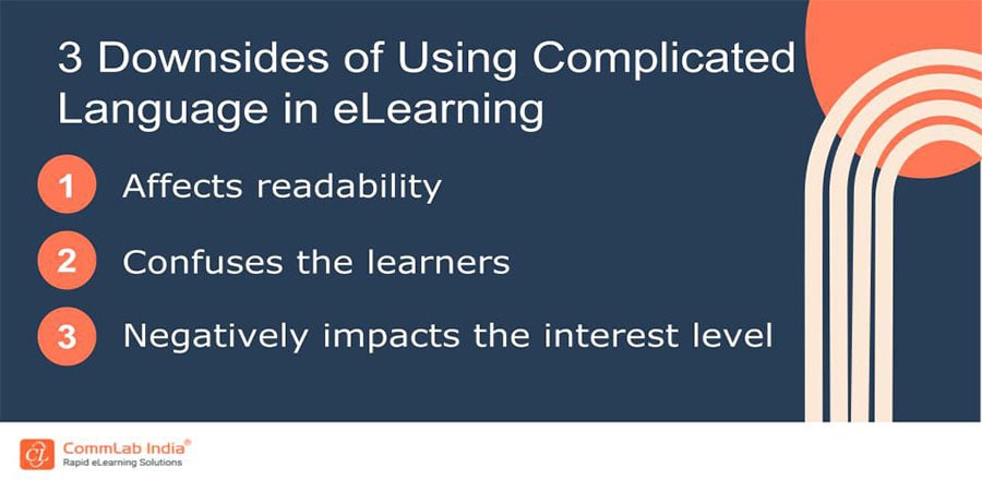 3 Downsides of Using Complicated Language in eLearning