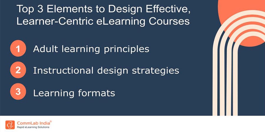 Top 3 Elements to Design Effective, Learner-Centric eLearning Courses