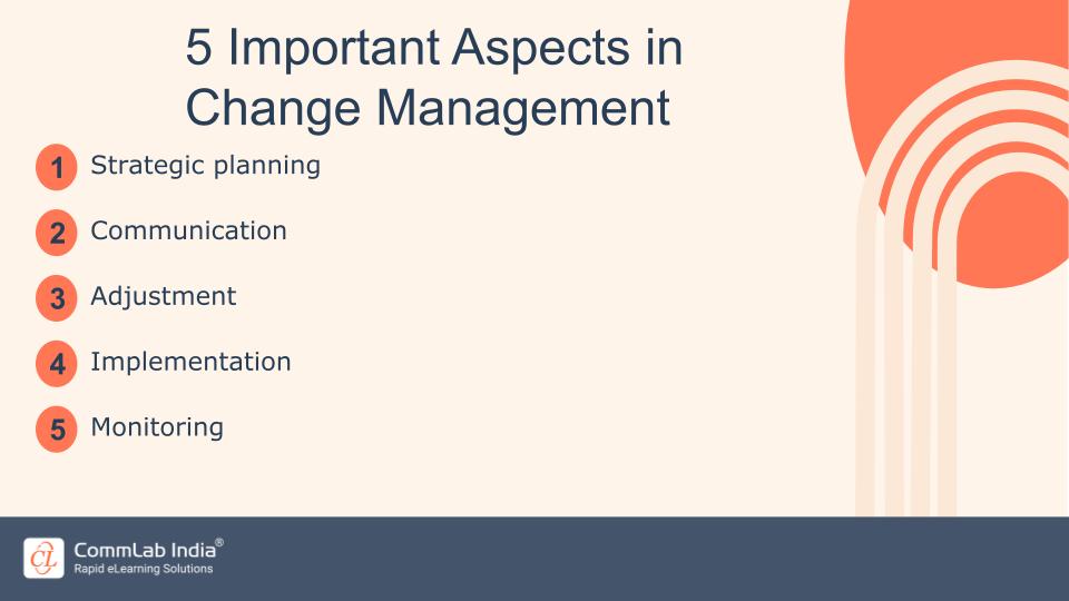 5 Important Aspects in Change Management