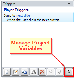 Manage Project Variables