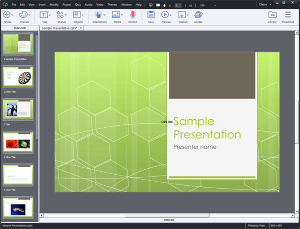 Powerpoint imported