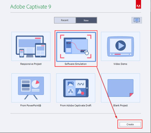 Software Simulation Button