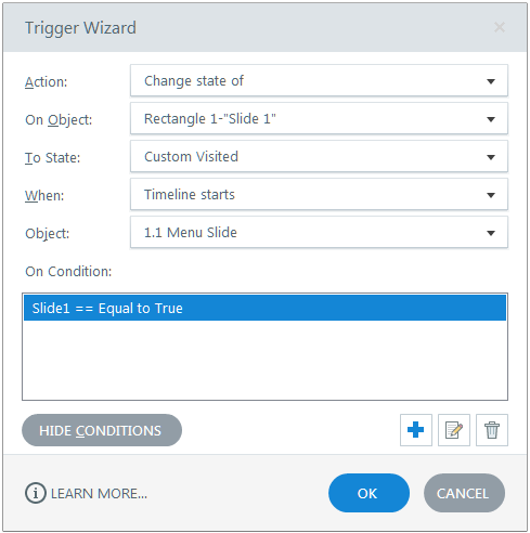 Trigger to Change Object State