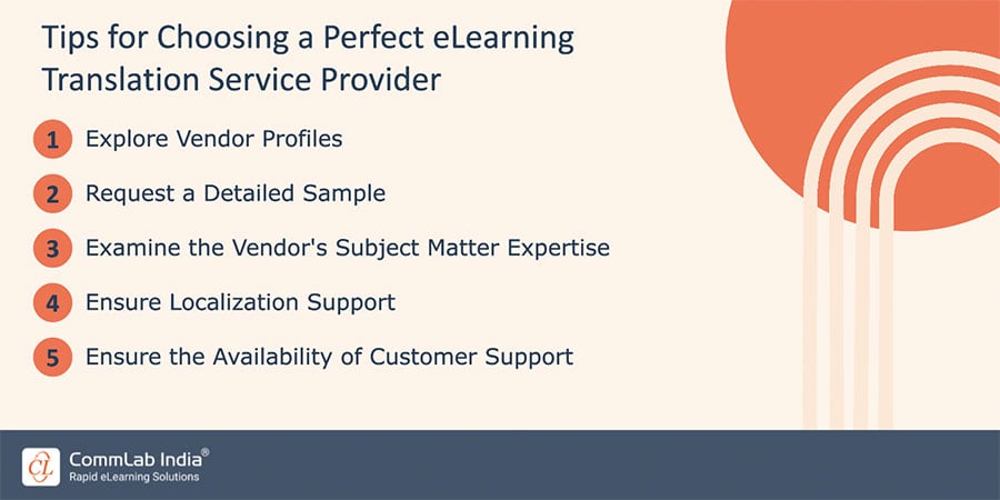 Tips for Choosing the Perfect eLearning Translation Service Provider