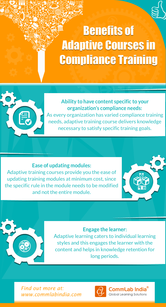 Benefits of Adaptive Courses in Compliance Training [Infographic]