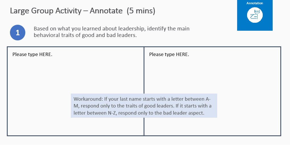 Annotation Activity 