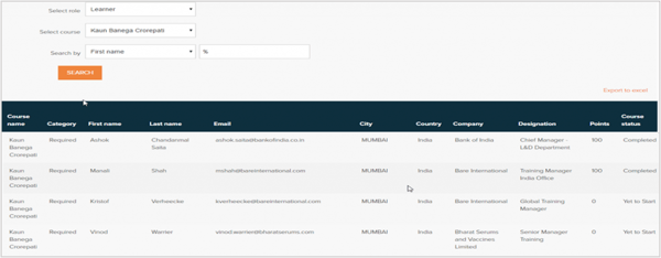 Effectus LMS Reports2