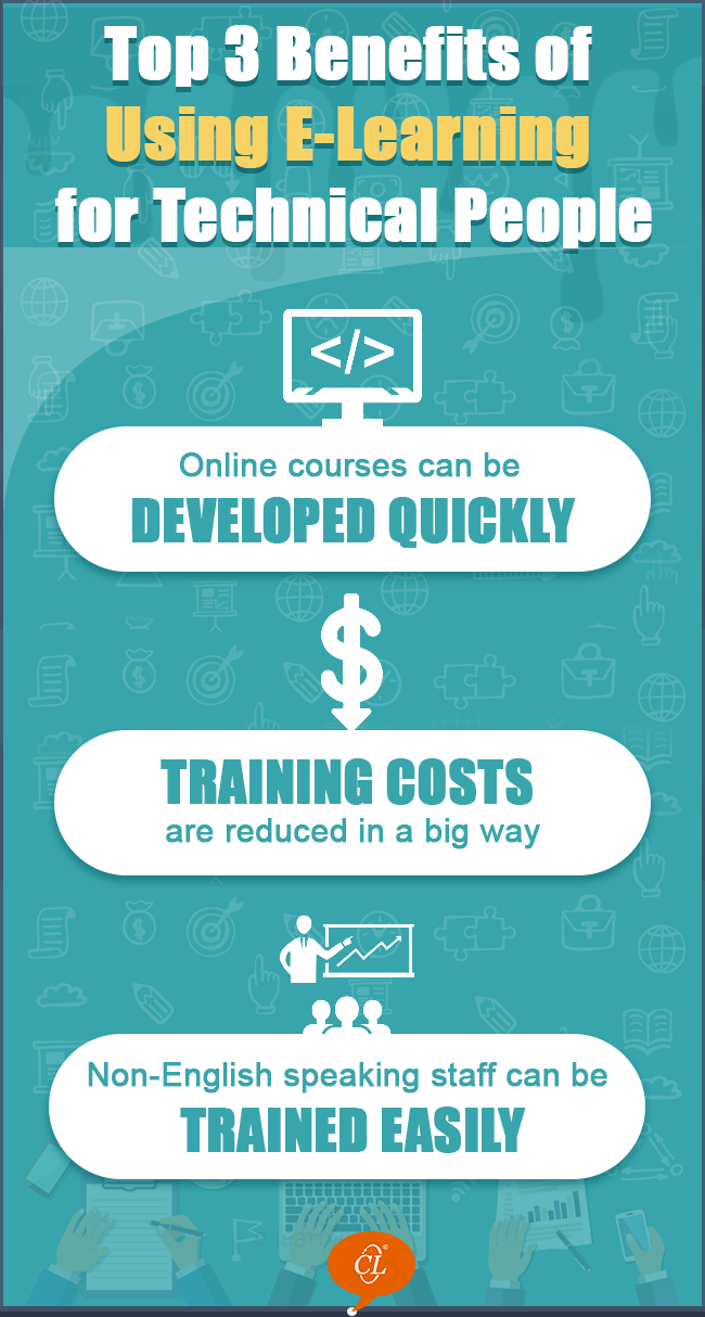 3 Benefits of Using E-learning for Technical Training [Infographic]