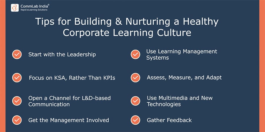 Tips for Building a Healthy Learning Culture in Your Company