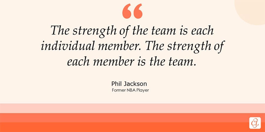Quote by Phil Jackson