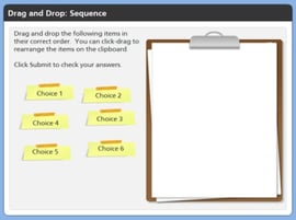 Sequence Drag and Drop