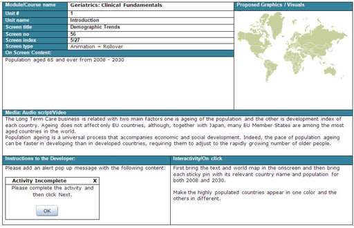 storyboard template