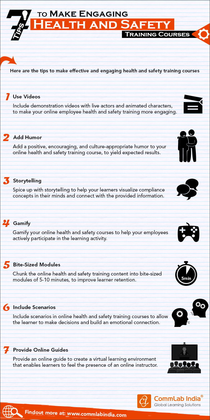 7 Tips to Make Engaging Health and Safety Training Courses [Infographic]