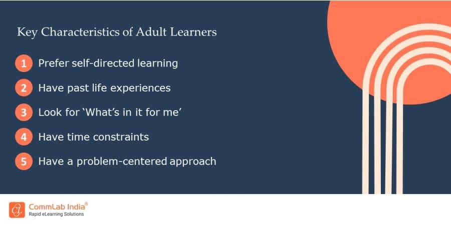 Key Characteristics of Adult Learners