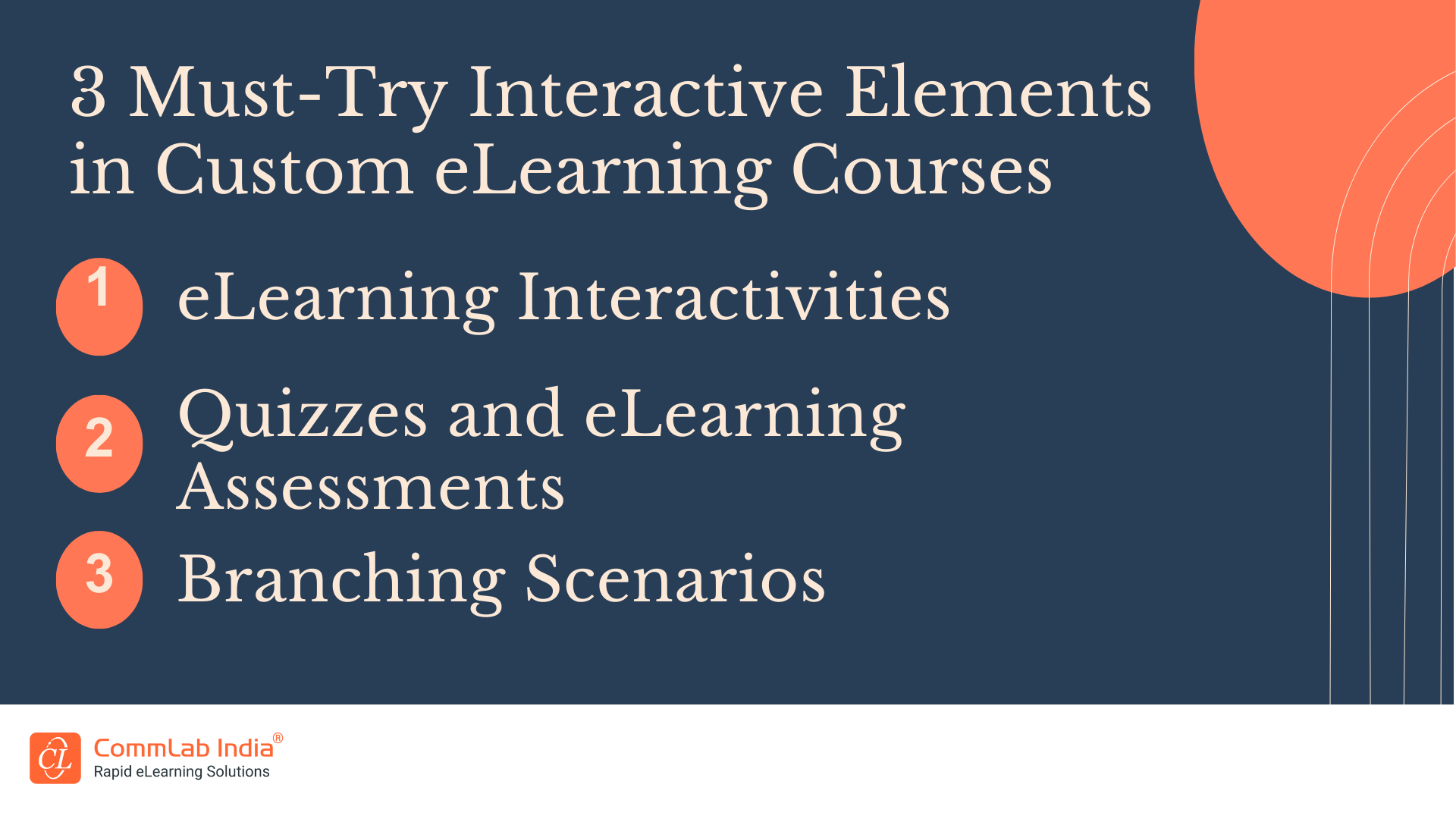 3 Must-Try Interactive Elements in Custom eLearning Courses