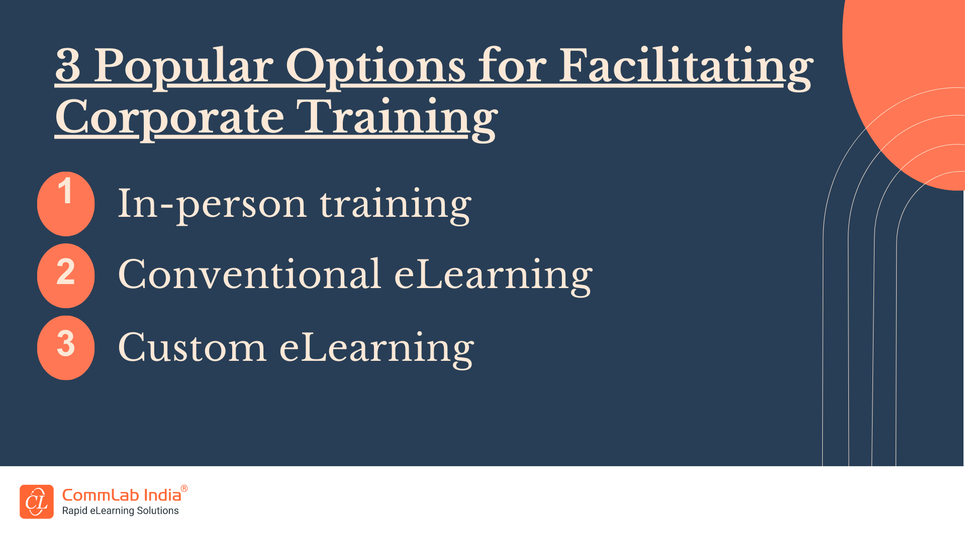 3 Popular Options for Facilitating Corporate Training