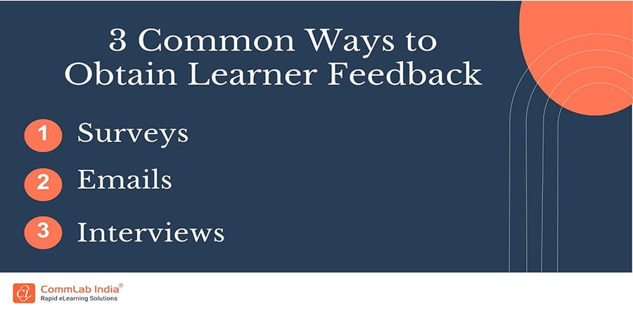 3 Effective Ways to Solicit Learner Feedback