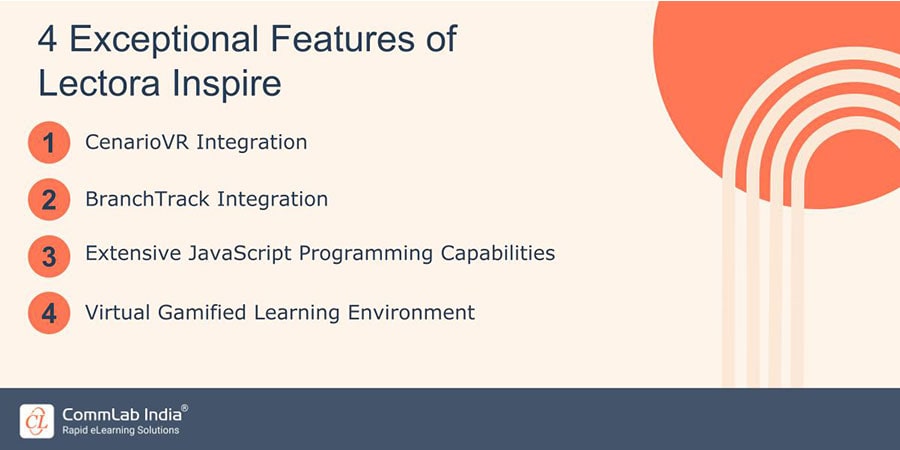 4 Features of Lectora Inspire 4 Features of Lectora Inspire