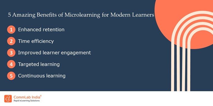 5 Amazing benefits of Microlearning for Modern Learners