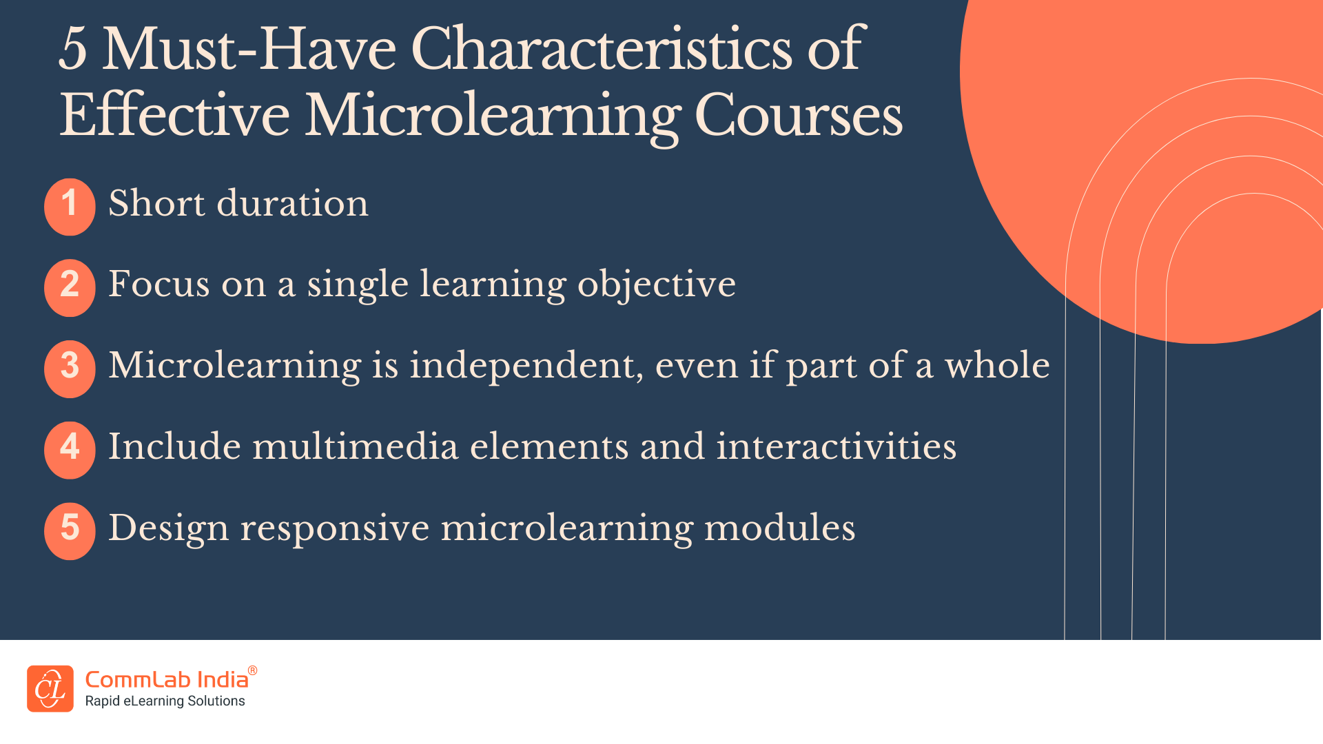 5 Must-Have Characteristics of Effective Microlearning Courses