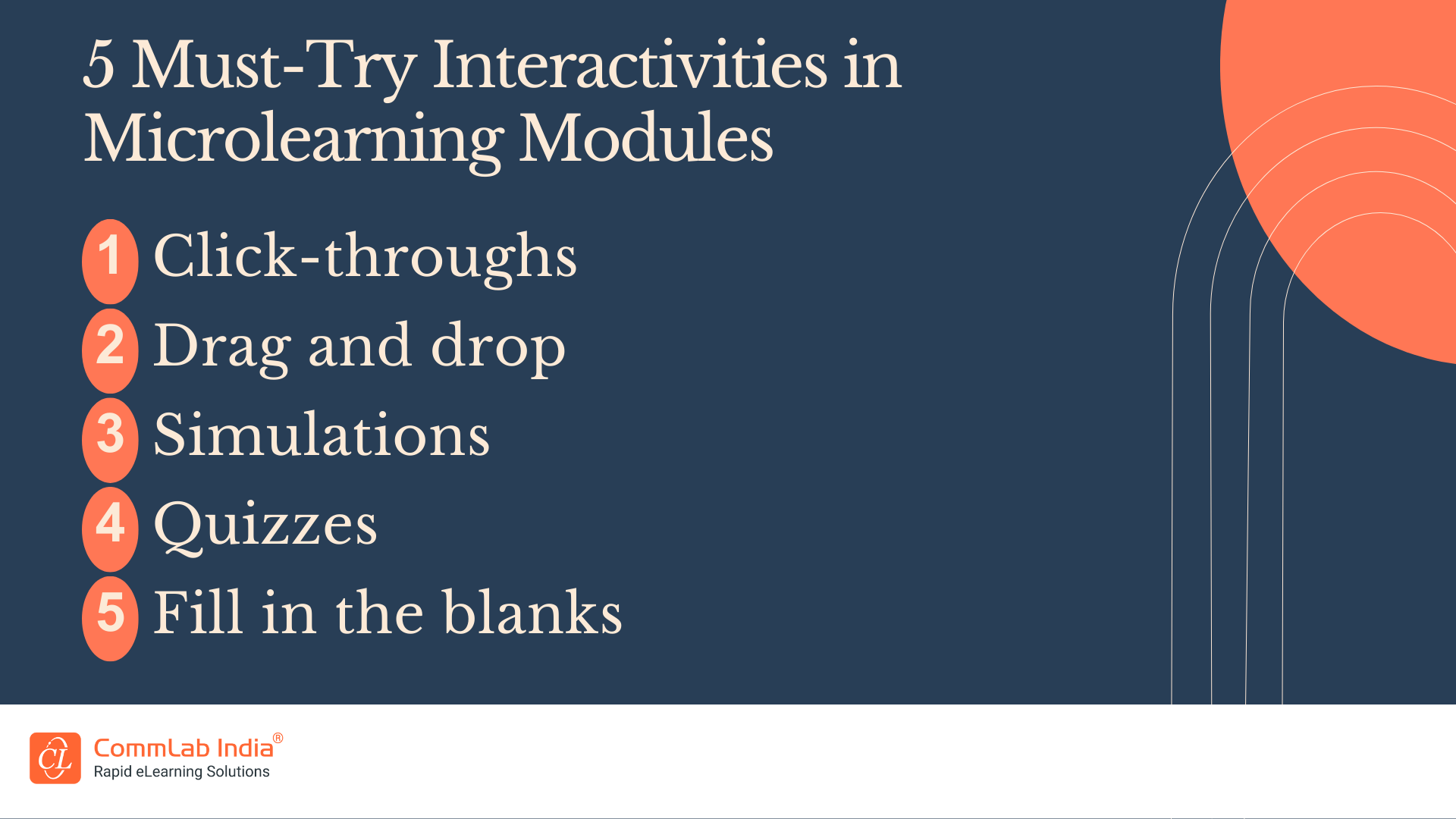 5 Must-Try Interactivities in Microlearning Modules