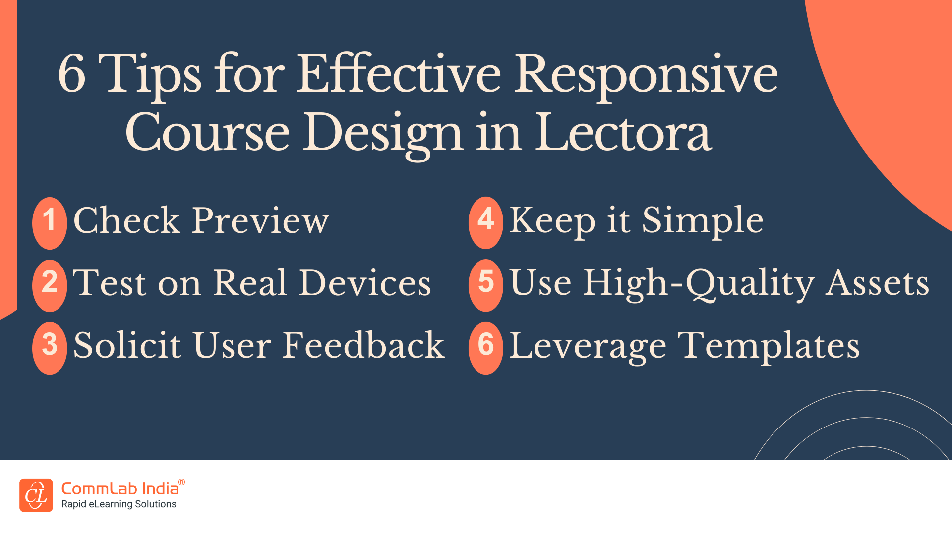 6 Tips for Effective Responsive Course Design in Lectora