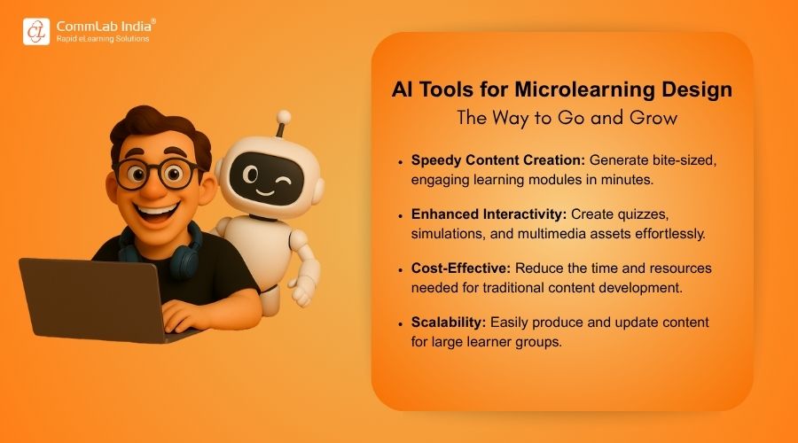 AI Tools in Microlearning The Way to Go and Grow