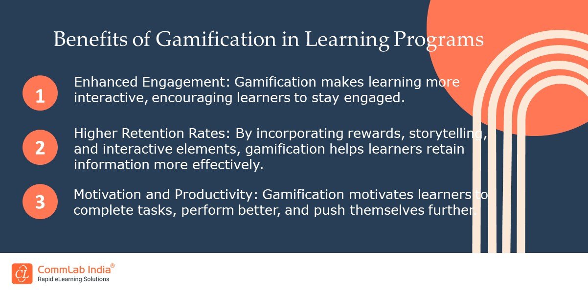 Benefits of gamification in Learning Programs